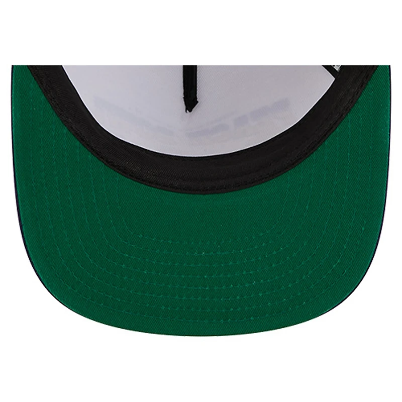 Men's New Era White/Purple LSU Tigers Retro 2019 Peach Bowl Champions 9FIFTY A-Frame Snapback Hat