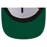 Men's New Era White/Purple LSU Tigers Retro 2019 Peach Bowl Champions 9FIFTY A-Frame Snapback Hat