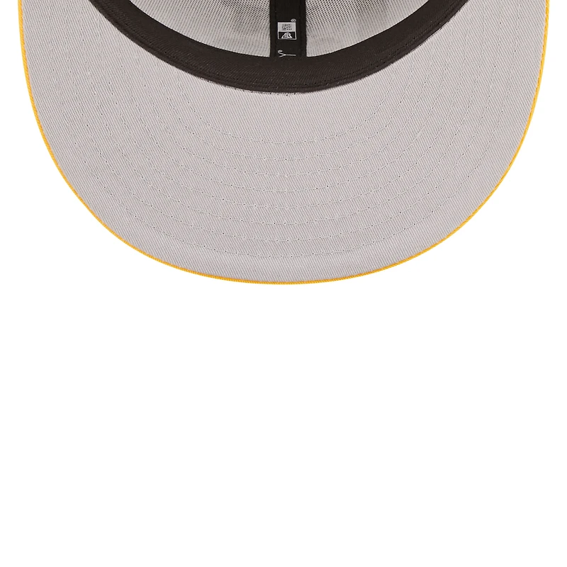 Men's New Era White/Purple LSU Tigers Retro Sport 9FIFTY Snapback Hat