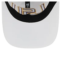 Men's New Era White LSU Tigers Active Ripstop 9TWENTY Adjustable Hat