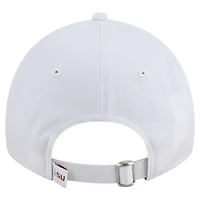 Men's New Era White LSU Tigers Fan 9TWENTY Adjustable Hat