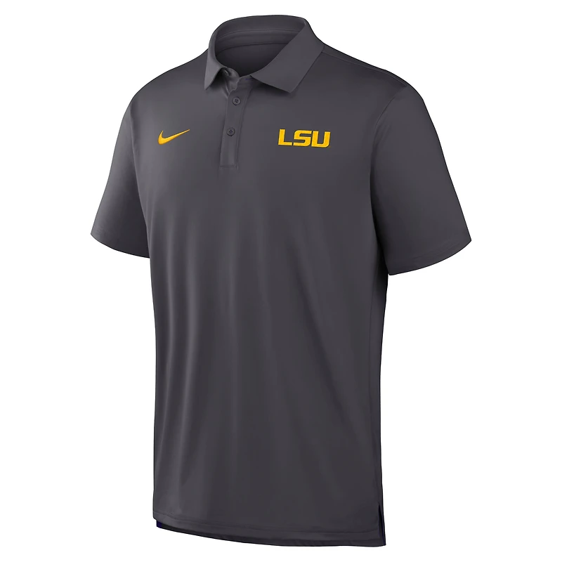 Men's Nike Purple LSU Tigers 2026 Sideline Tour Dri-FIT Polo