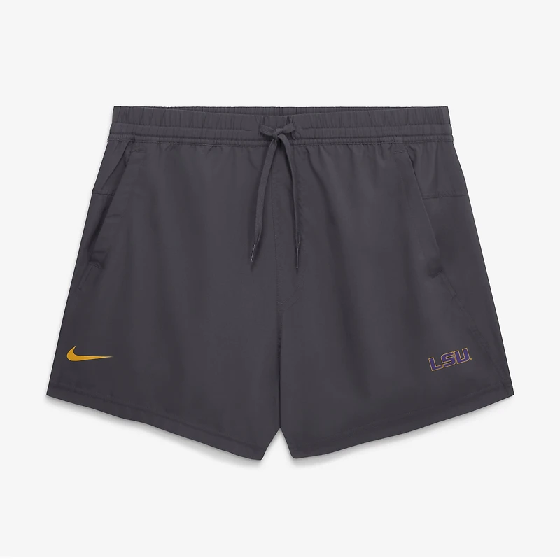Men's Nike Black LSU Tigers Primary Logo Form Shorts