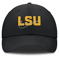Casquette ajustable Nike noire LSU Tigers Club Prep Performance pour homme