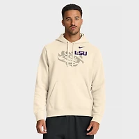 Men's Nike Cream LSU Tigers Campus Shadow Hoodie