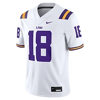 Men's Nike Garrett Nussmeier LSU Tigers NIL Football Game Jersey