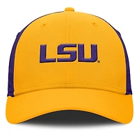 Casquette Nike Flex Sideline Rise pour homme, couleur or/violet, LSU Tigers 2025