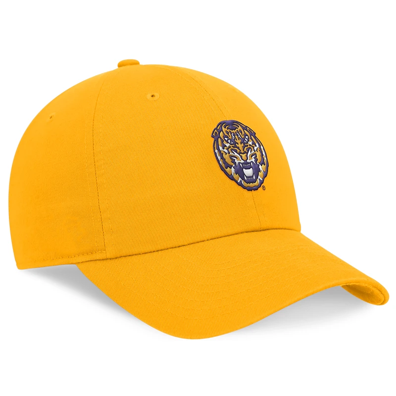 Men's Nike Gold LSU Tigers 2024 On-Field Club Adjustable Hat
