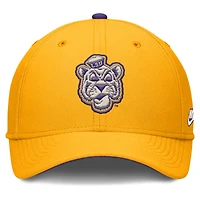 Men's Nike Gold LSU Tigers Legacy Rise Performance Flex Hat