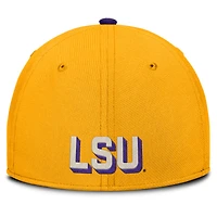 Men's Nike Gold LSU Tigers Legacy Rise Performance Flex Hat