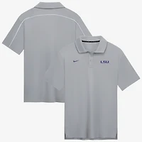 Men's Nike Gray LSU Tigers Par Dri-FIT Polo