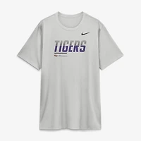 Men's Nike Gray LSU Tigers Sideline Legend Dri-FIT T-Shirt