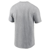 Men's Nike Heather Gray LSU Tigers Local Song T-Shirt