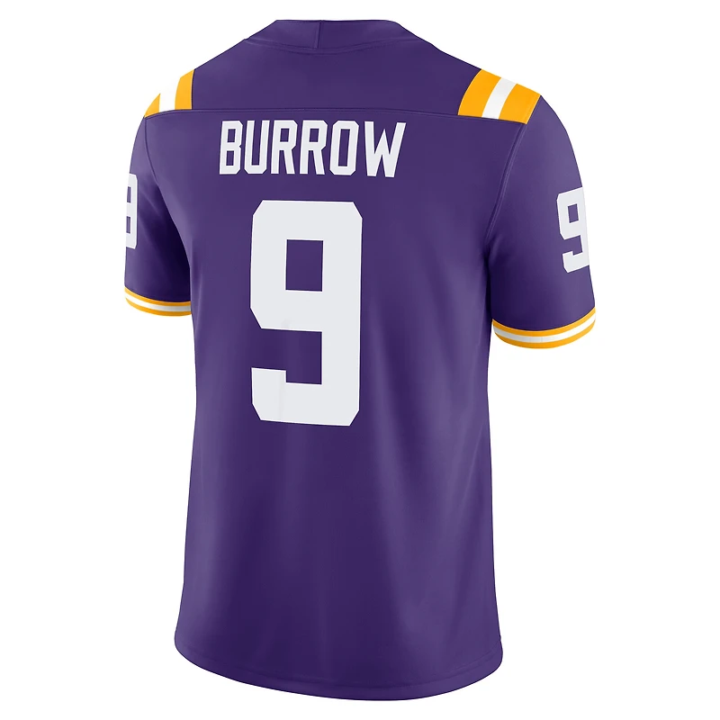 Men's Nike Joe Burrow Purple LSU Tigers Alumni Game Jersey