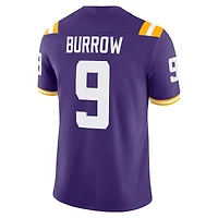 Men's Nike Joe Burrow Purple LSU Tigers Alumni Game Jersey