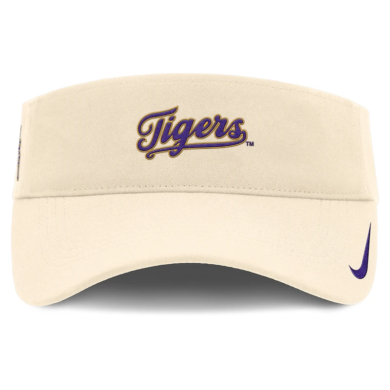 Visière ajustable Nike Natural LSU Tigers Primetime Ace pour homme