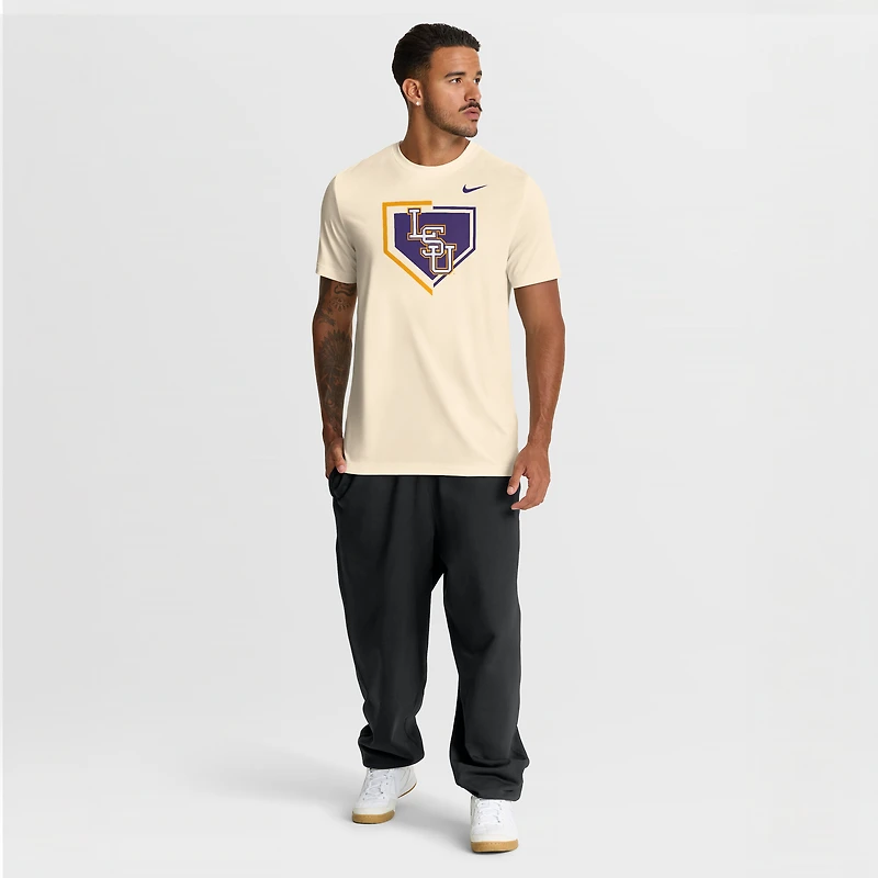 Men's Nike Purple LSU Tigers Primetime Baseball Icon Legend Dri-FIT T-Shirt