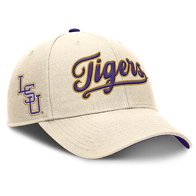 Casquette ajustable Nike Natural LSU Tigers Primetime Rise pour homme