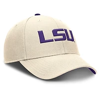 Men's Nike Natural LSU Tigers Primetime Rise Dri-FIT Adjustable Hat