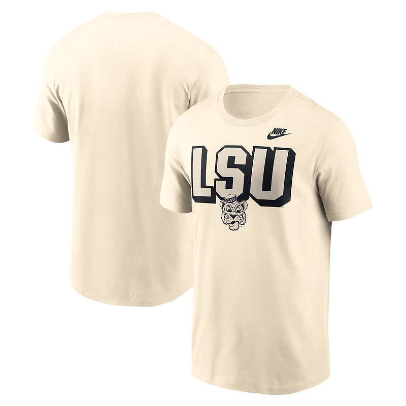 T-shirt Nike Natural LSU Tigers Team Bold pour homme