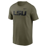 Men's Nike Olive LSU Tigers Primetime Logo Dri-FIT T-Shirt