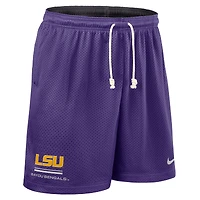 Short réversible Nike Dri-FIT violet/anthracite LSU Tigers 2026 pour homme