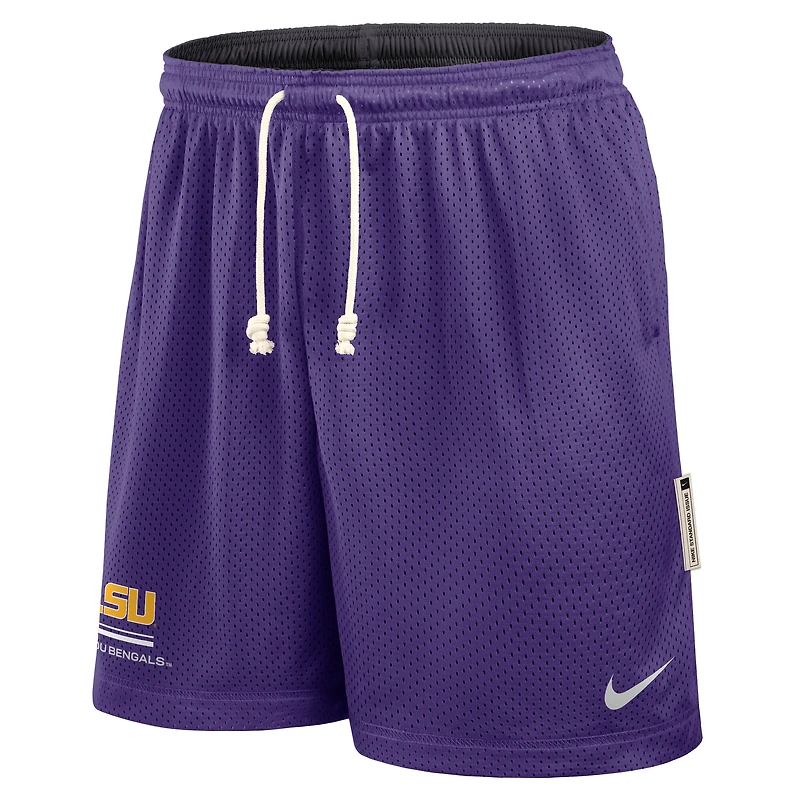Men's Nike Purple/Anthracite LSU Tigers 2026 Sideline Standard Issue Reversible Dri-FIT Shorts