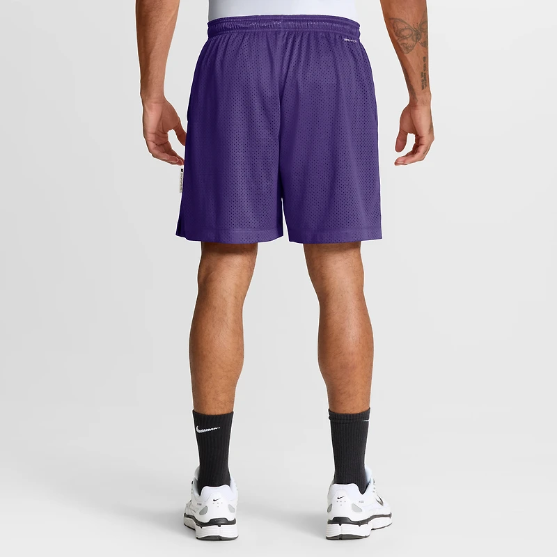 Men's Nike Purple/Anthracite LSU Tigers 2026 Sideline Standard Issue Reversible Dri-FIT Shorts