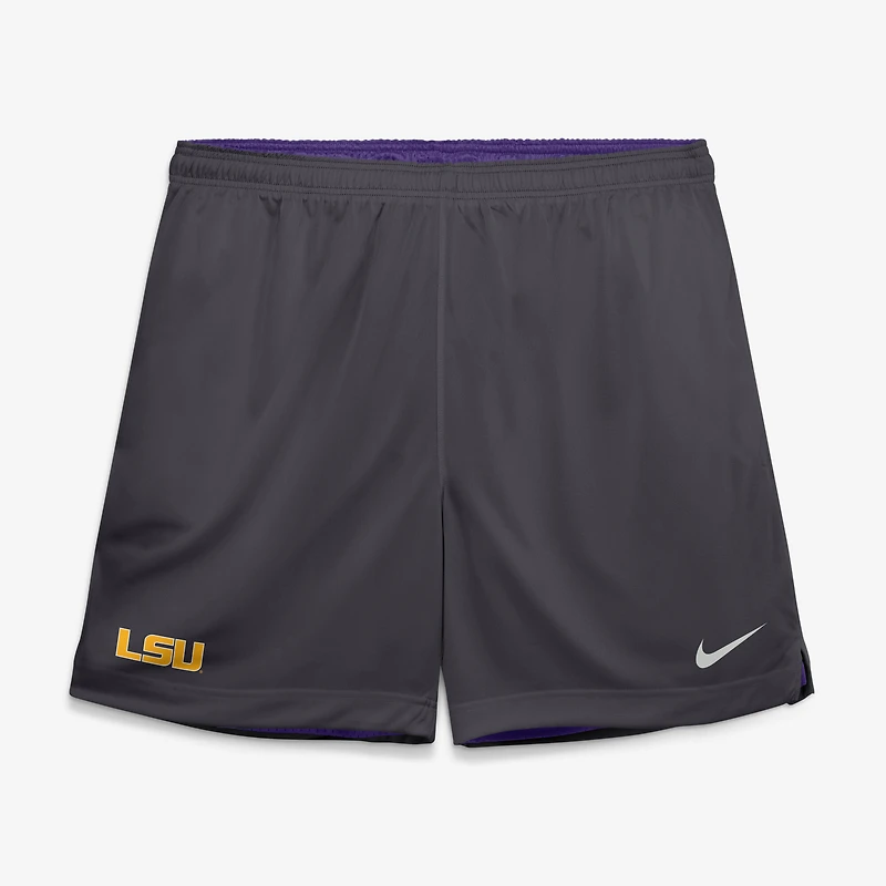 Men's Nike Purple/Anthracite LSU Tigers 2026 Sideline Standard Issue Reversible Dri-FIT Shorts