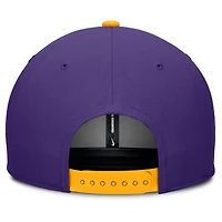 Casquette Nike LSU Tigers Pro Legacy Snapback Violet/Crème pour homme