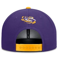 Men's Nike Purple/Gold LSU Tigers 2025 On-Field Patch Pro Dri-FIT Snapback Hat