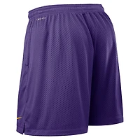 Short réversible Nike Dri-FIT violet/or LSU Tigers 2025 pour homme