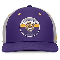 Casquette Nike LSU Tigers Prep Pro Performance Snapback Violet/Gris pour homme