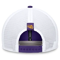 Men's Nike Purple/White LSU Tigers 2024 Sideline Trucker Adjustable Hat