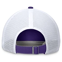 Casquette réglable Nike LSU Tigers Primetime Club Trucker violet/blanc pour homme