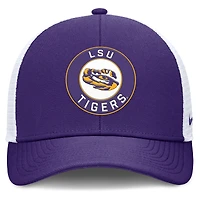 Men's Nike Purple/White LSU Tigers Rise Primetime Performance Trucker Adjustable Hat