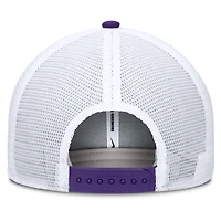 Men's Nike Purple/White LSU Tigers Rise Primetime Performance Trucker Adjustable Hat