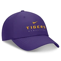 Casquette ajustable Nike Purple LSU Tigers 2024/25 On-Field Club Performance pour homme