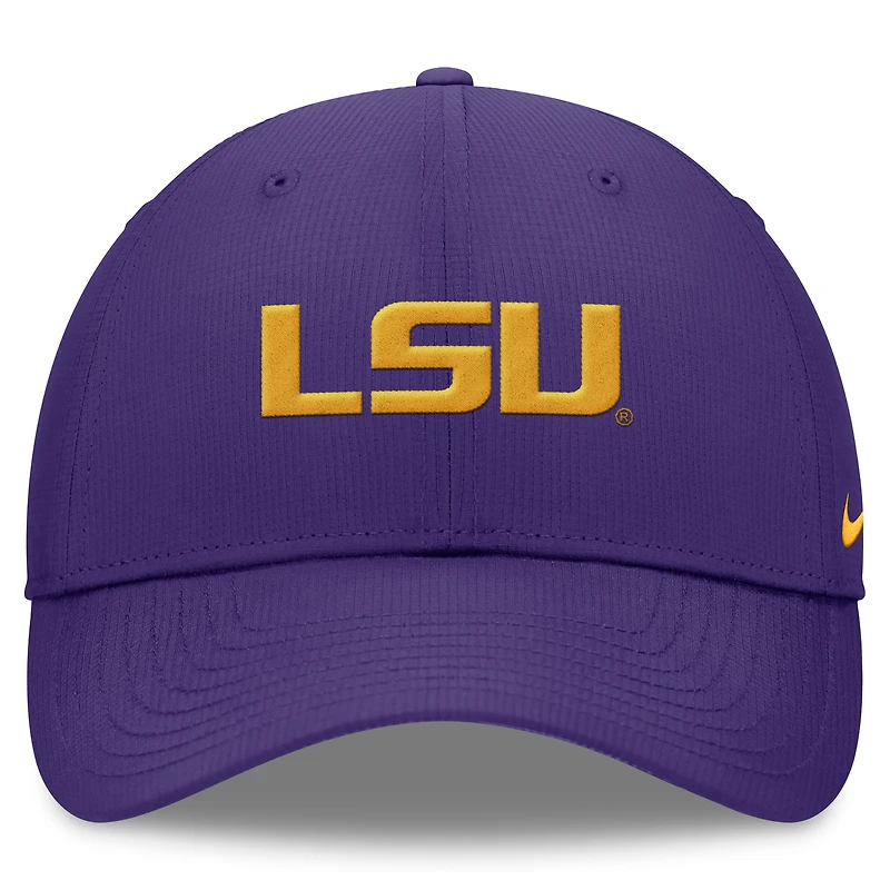 Casquette ajustable Nike Purple LSU Tigers 2024 On-Field Performance pour homme