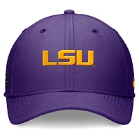 Men's Nike Purple LSU Tigers 2024 On-Field Swoosh Flex Hat