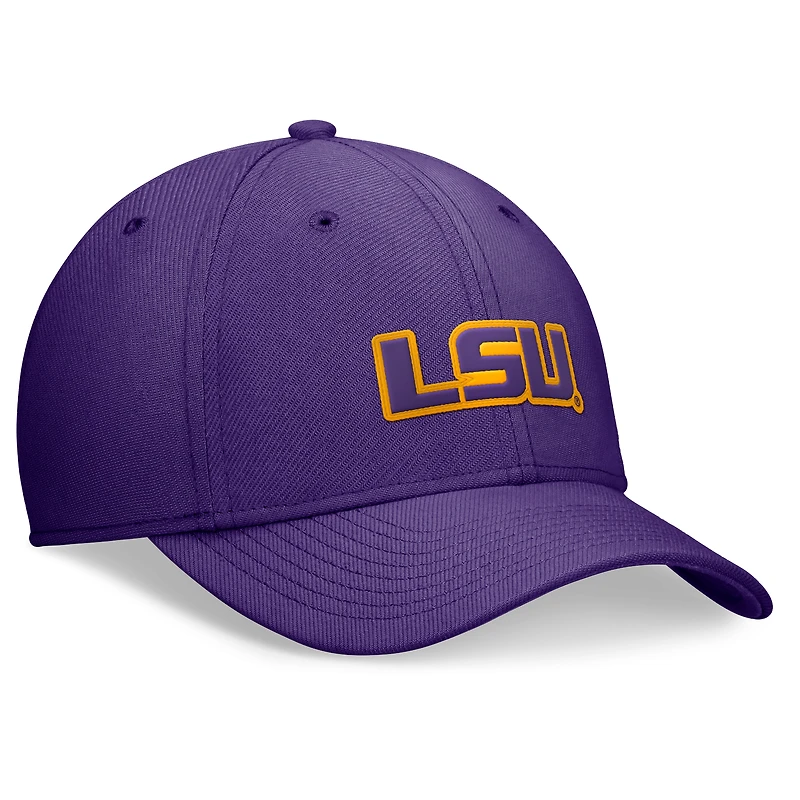Casquette Nike violette LSU Tigers 2024 Sideline Flex pour homme