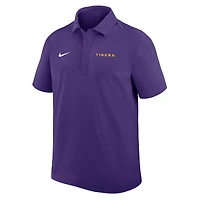 Men's Nike Purple LSU Tigers 2025 Coaches Sideline Polo