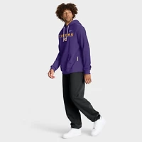 Men's Nike Purple LSU Tigers 2025 Sideline Standard Issue Dri-FIT Hoodie