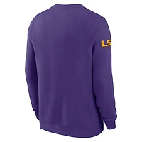 Sweat-shirt Nike pour homme, violet, LSU Tigers 2026 Sideline Club