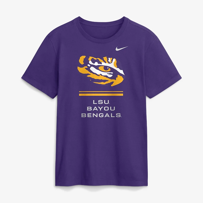 T-shirt Nike Dri-FIT violet pour homme LSU Tigers 2026 Sideline