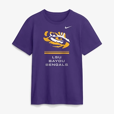 T-shirt Nike Dri-FIT violet pour homme LSU Tigers 2026 Sideline