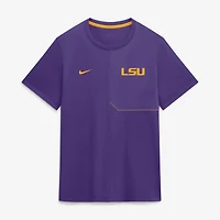 Men's Nike Purple LSU Tigers 2026 Sideline UV Dri-FIT Coaches Shirt