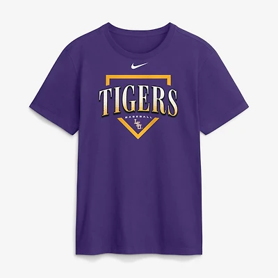Men's Nike Purple LSU Tigers Baseball Club T-Shirt