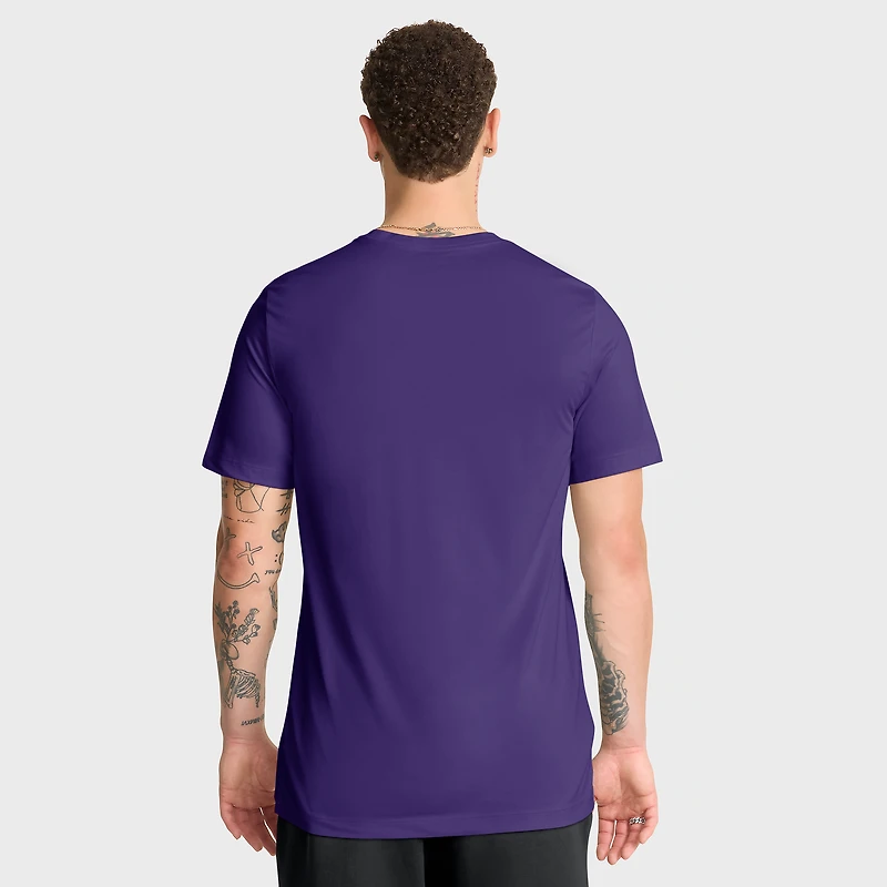 Men's Nike Purple LSU Tigers Basketball Icon Legend Dri-FIT T-Shirt