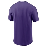 T-shirt Nike violet pour homme LSU Tigers Campus Local Madness